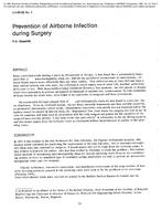 CH-85-06-2 — Prevention of Airborne Infection during Surgery