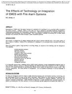 CH-85-14-2 — The Effects of Technology on Integration of EMCS with Fire Alarm Systems