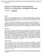 CH-85-05-2 — Equation of State-Based Thermodynamic Charts for Nonazeotropic Refrigerant Mixtures