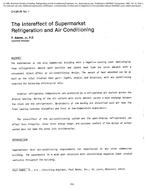 CH-85-09-1 — The Intereffect of Supermarket Refrigeration and Air Conditioning