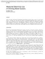 2870 — Measured Electricity Use of Drinking Water Coolers