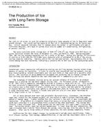 CH-85-20-4 — The Production of Ice with Long-Term Storage