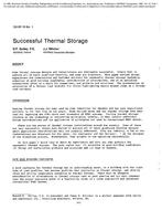 CH-85-18-1 — Successful Thermal Storage