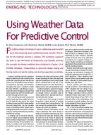 Emerging Technologies: Using Weather Data for Predictive Control