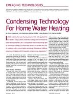 Emerging Technologies: Condensing Technology For Home Water Heating
