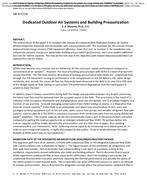 AB-10-C016 — Dedicated Outdoor Air Systems and Building Pressurization