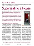 05: Solar NZEB Project – Supersealing a House