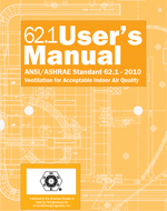 Standard 62.1-2010 User's Manual