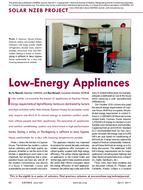 08: Solar NZEB Project: Low-Energy Appliances