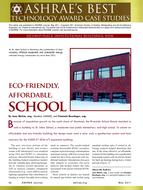 2011 ASHRAE Technology Awards: Eco-Friendly, Affordable, School