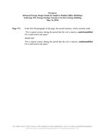 Errata to Advanced Energy Design Guide for Small to Medium Office Buildings: 50% Energy Savings