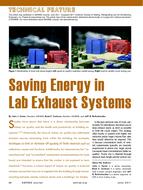 Saving Energy in Lab Exhaust Systems