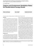 LV-11-005 — Capture and Containment Ventilation Rates for Double-Island Canopy Hoods