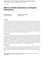 LV-11-C051 — Effects of HVAC Operations on Sorptive Interactions