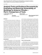 LV-11-016 — Analysis Tools and Guidance Documents for Evaluating and Reducing Vulnerability of Buildings to Airborne Threats – Part 2: Comparison of Tools