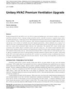 LV-11-C064 — Unitary HVAC Premium Ventilation Upgrade