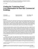 LV-11-C038 — Finding the "Switching Point:"Cost Optimization for New NZE Commercial Buildings