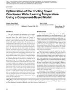 LV-11-027 — Optimization of the Cooling Tower Condenser Water Leaving Temperature Using a Component-Based Model