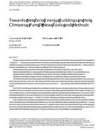 LV-11-C055 — Towards Net Zero Energy Buildings in Hot Climates : Part 1, New Tools and Methods