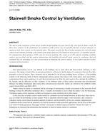 LV-11-C059 — Stairwell Smoke Control by Ventilation