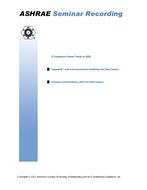 Seminar 19-2 — Latest Data Center Environmental Guidelines