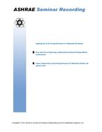 Seminar 21 — Energy Recovery Issues in Dedicated Outdoor-Air Systems