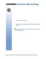 Seminar 36 — Energy Efficiency and Performance of Multiple Plenum Fans in Arrays