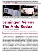 Building Sciences: Leiningen vs. the Ants Redux