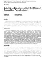 ML-11-C033 — Building on Experience with Hybrid Ground Source Heat Pump Systems