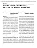 ML-11-028 — Potential Flow Model for Predicting Perforated Tile Airflow in Data Centers