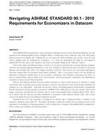 ML-11-C003 — Navigating ASHRAE STANDARD 90.1 – 2010 Requirements for Economizers in Datacom