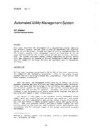 AT-84-08-1 — Automated Utility Management System