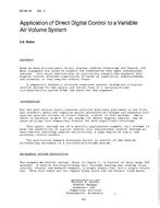 KC-84-15-3 — Application of Direct Digital Control to a Variable Air Volume System