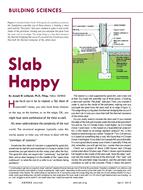 Building Sciences: Slab Happy