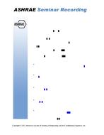 Seminar 01-2 — ASHRAE Poster Session and "Research Cavalcade"