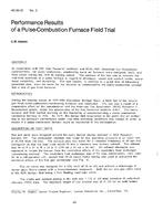 AC-83-15-2 — Performance Results of a Pulse-Combustion Furnace Field Trial
