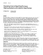 AC-83-07-2 — Operating Cost of Gas-Fired Furnace Heating Systems with Add-On Heat Pumps