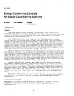 HO-2666 — Energy Conserving Controls for Space-Conditioning Systems