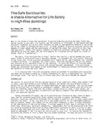 TO-2729 (RP-211) — Fire-Safe Sanctuaries: A Viable Alternative for Life Safety in High-Rise Buildings