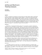 TO-2704 — Airflow and Multiroom Thermal Analysis