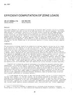 LA-2557 — Efficient Computation of Zone Loads