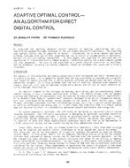 LA-80-10-3 — Adaptive Optimal Control–An Algorithm for Direct Digital Control