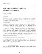 CI-81-01-3 — Dynamic Response through Computer Control