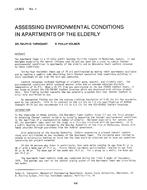 LA-80-02-4 — Assessing Environmental Conditions in Apartments of the Elderly
