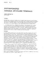 DV-80-10-2 — System-Powered Variable Air Volume Terminals