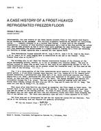 CI-81-13-2 — A Case History of a Frost-Heaved Refrigerated Freezer Floor