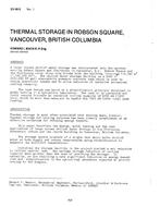 DV-80-08-1 — Thermal Storage in Robson Square, Vancouver, British Columbia