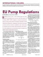 EU Pump Regulations