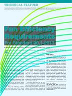 Fan Efficiency Requirements for Standard 90.1-2013