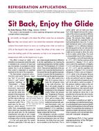 Refrigeration Applications: Sit Back, Enjoy the Glide